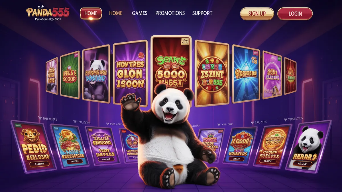 เว็บสล็อตออนไลน์ แพนด้า555 หน้าหลัก ระบบทันสมัย ปลอดภัย